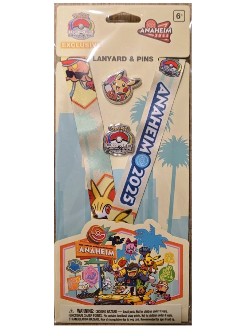 Lanyard con Pins Anaheim